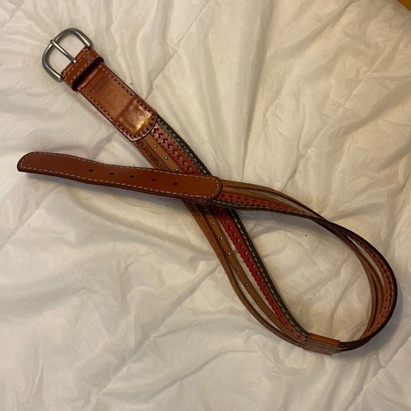 Fossil multi-strand leather belt M - Picture 4 of 16